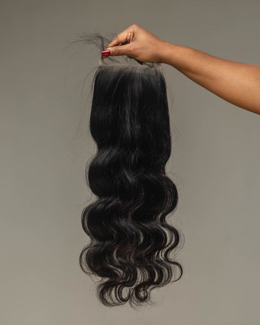 HD 5*5 Asian Wavy Closure